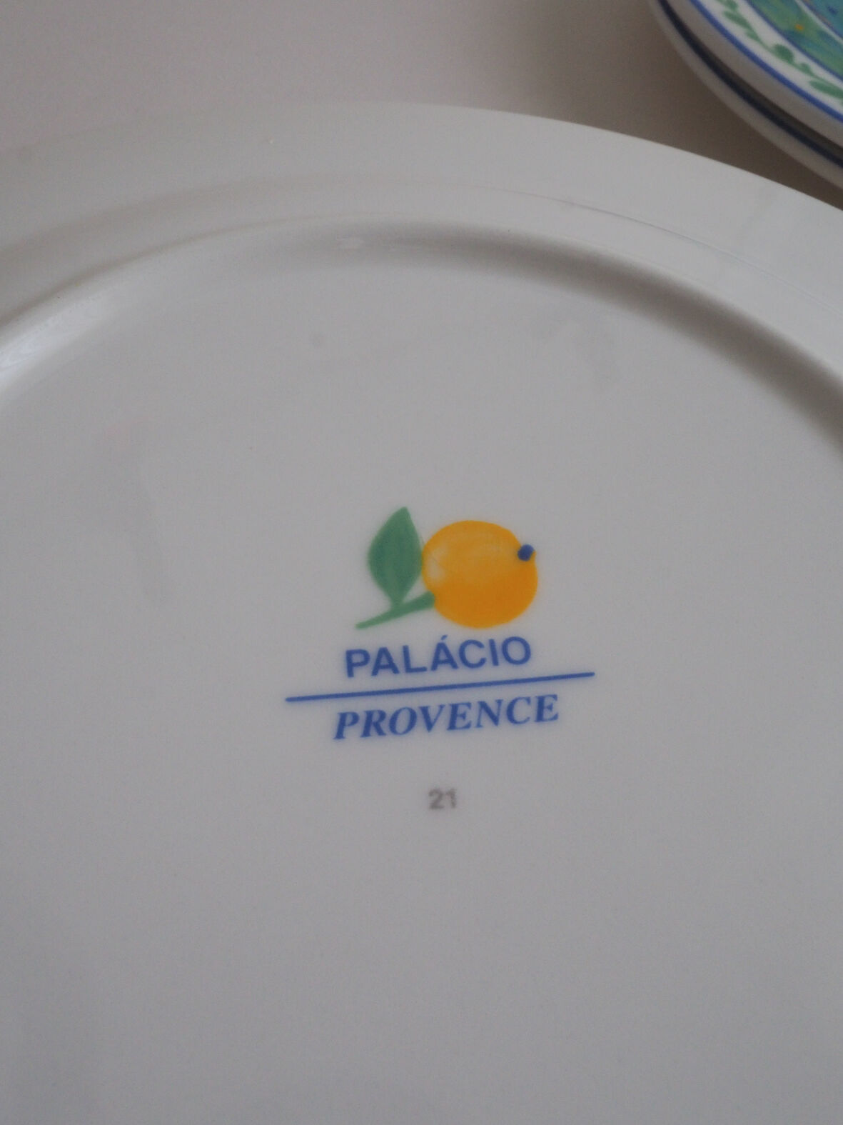 Lot de 5 assiettes Palacio provence