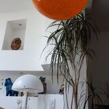 Globe Orange plastic style perspex, years 70/80
