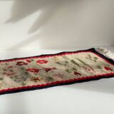 Tapis Rollakan décor de tulipes vintage