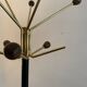 Parrot coat rack tripod vintage 50s