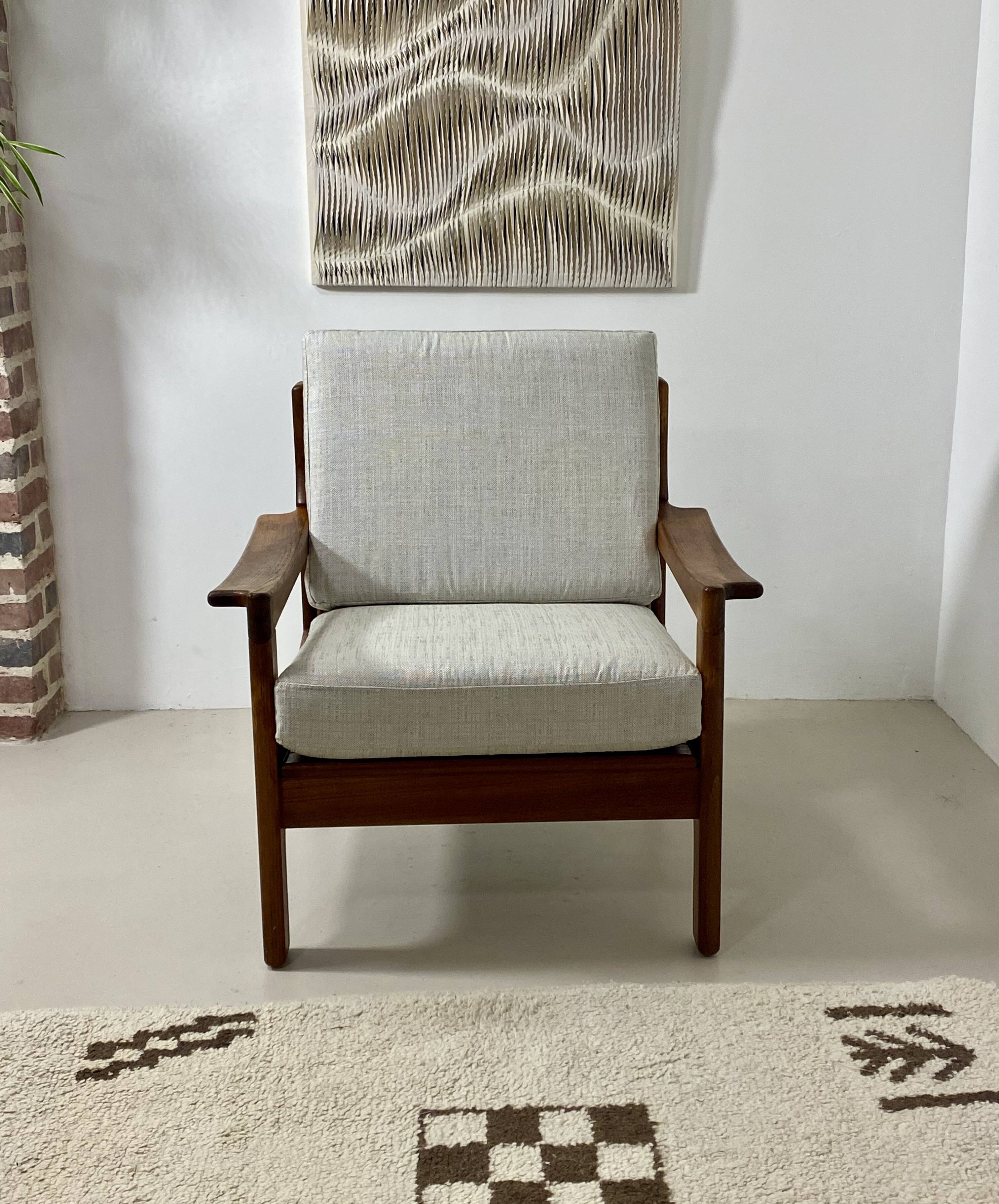 Danish armchair in teak, 1960s