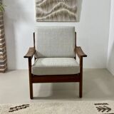 Danish armchair in teak, 1960s