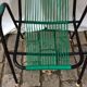 Paire de fauteuils scoubidou