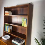 Vintage rosewood bookshelf – mid-century modern Scandinavian design
