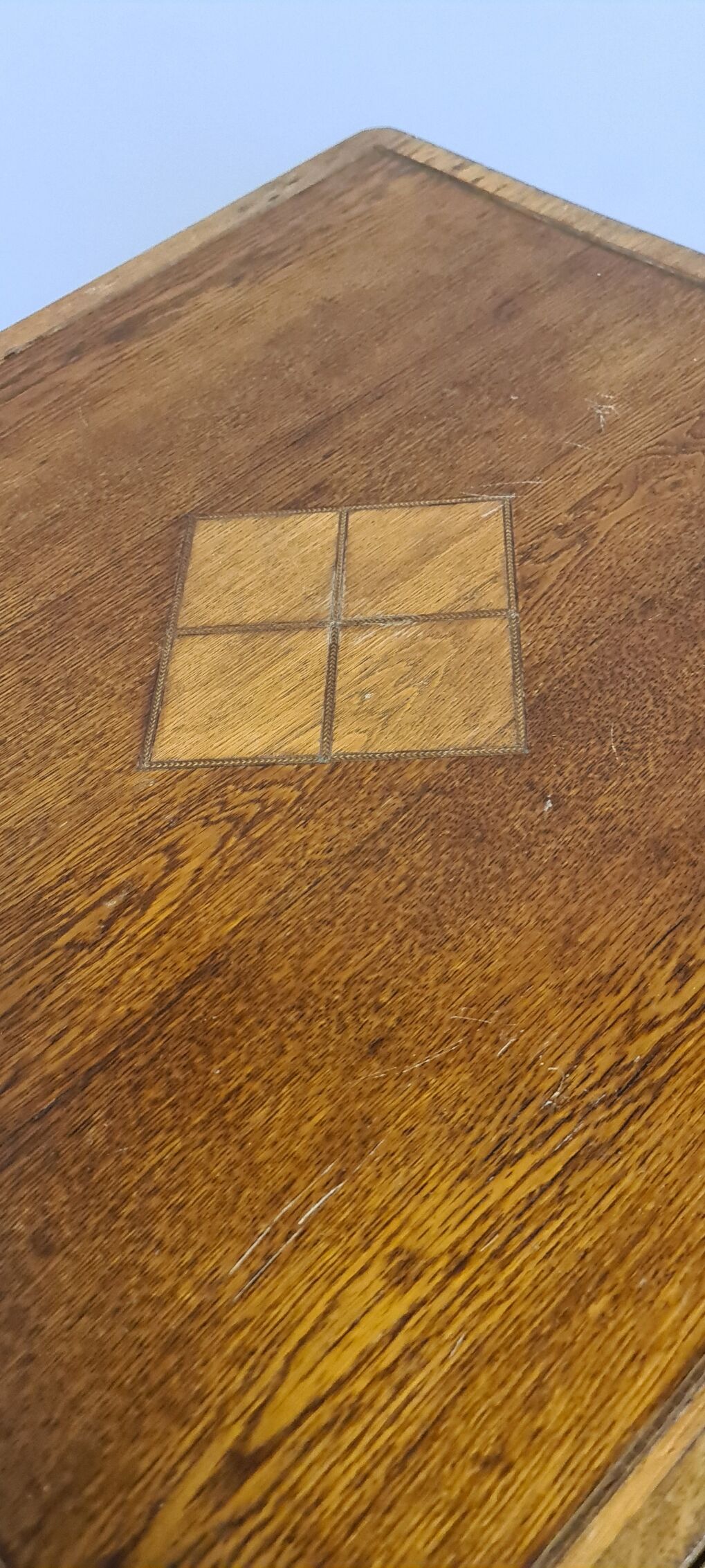 Vintage oak folding table