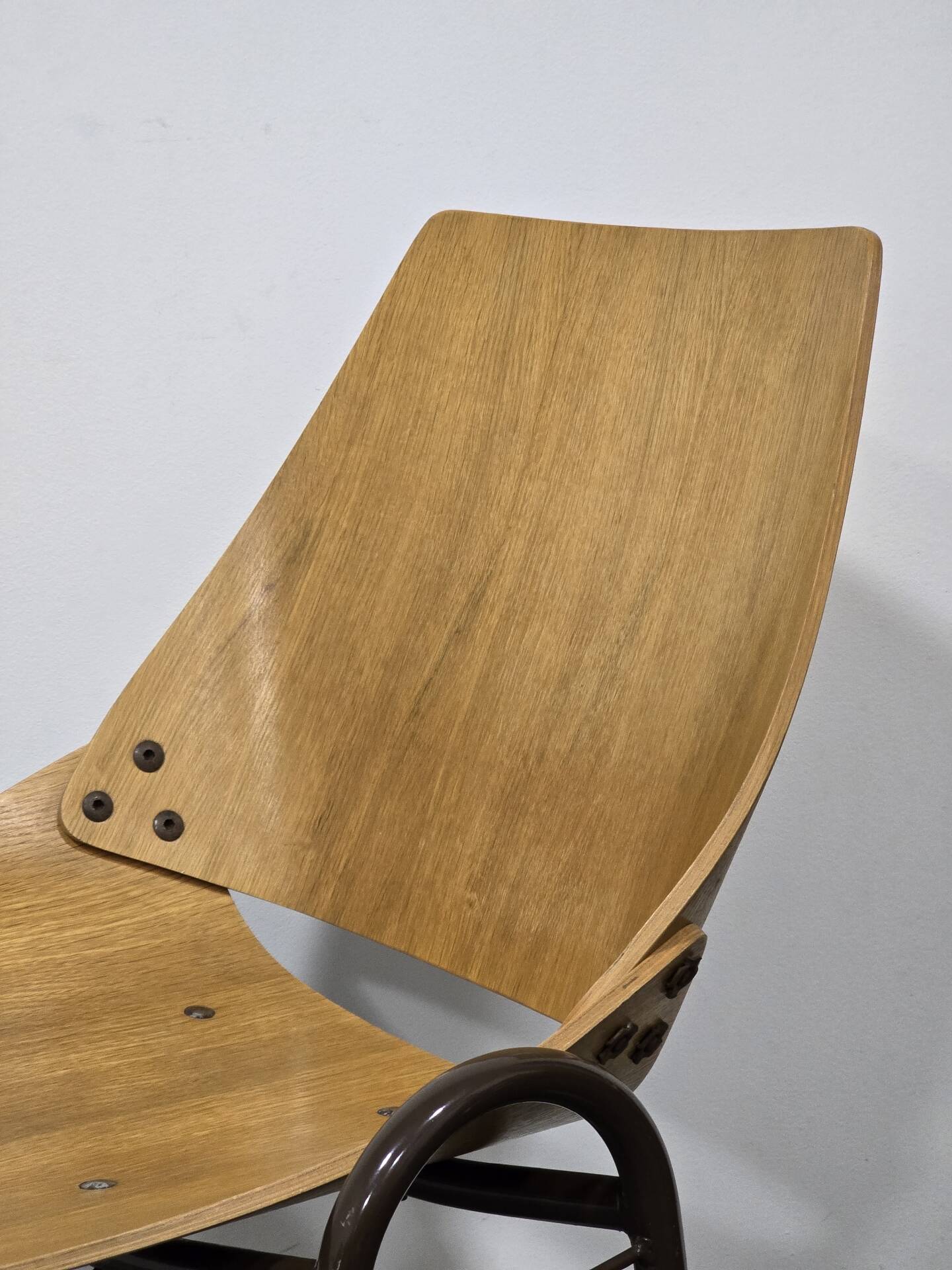 Pair of Lupina Stackable Chairs by Niko Kralj, 1970s Vintage Yugoslavi