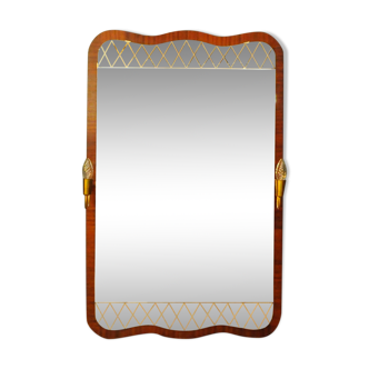 Vintage mirror G&T Irn. Varumarke - 66x105cm