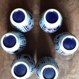 Set of 6 handmade ceramic cups