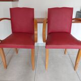 pair of moustache bridge chairs