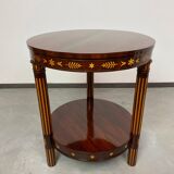 Table d'appoint Empire incrustée vers 1800
