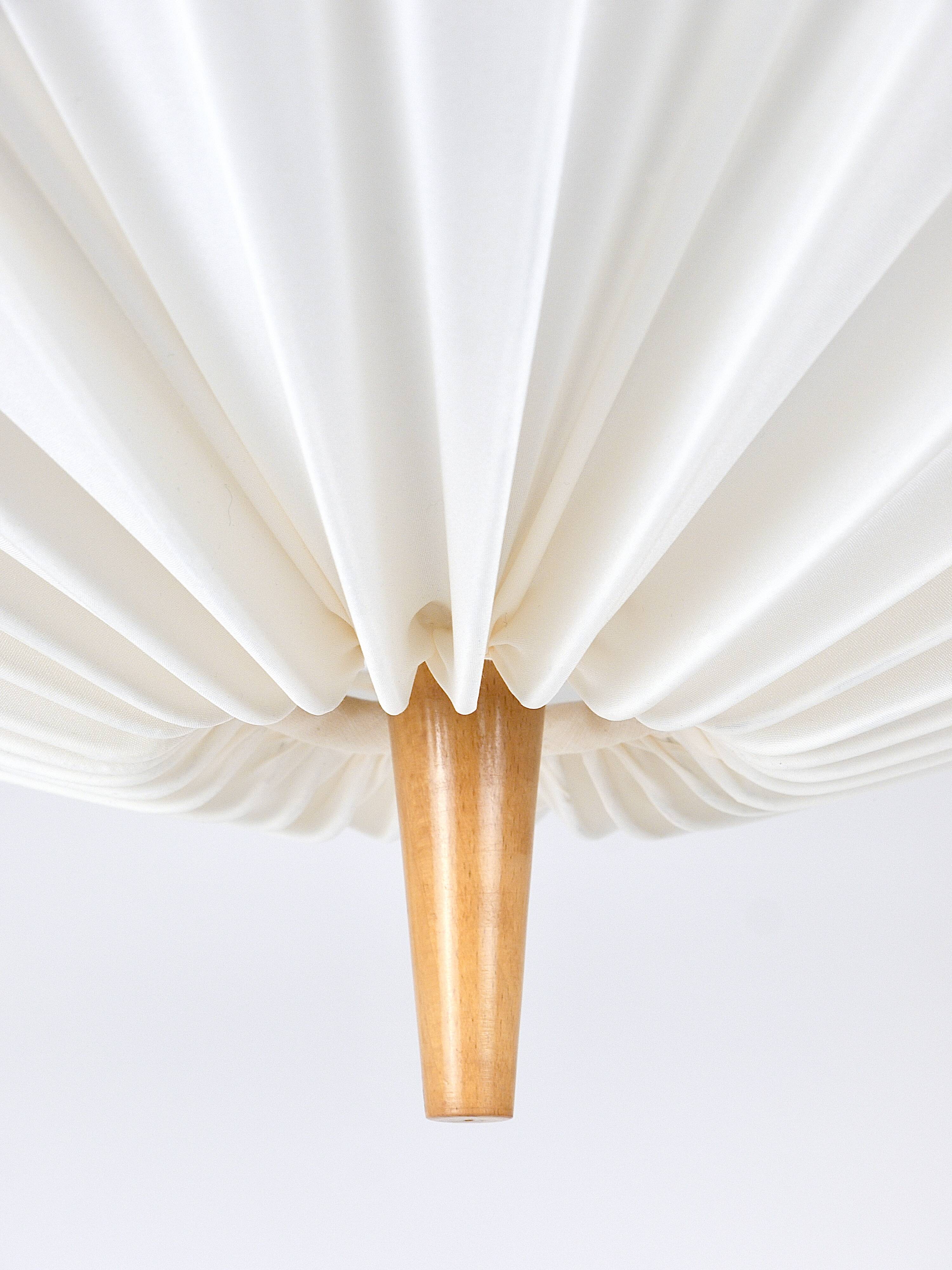 J.T. Kalmar Vienna „Dorn“ Midcentury Ceiling Lamp Flush Mount Uplight, 1950