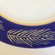 Assiette motif épi Porcelaine