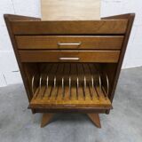 Unique table de chevet jeux 1960 15 jeux complets pieds compas 1960