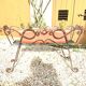 Jardinière porte plantes en fer forgé