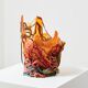 1st Edition Spaghetti Vase by Gaetano Pesce for Fish Design 1995 + Booklet