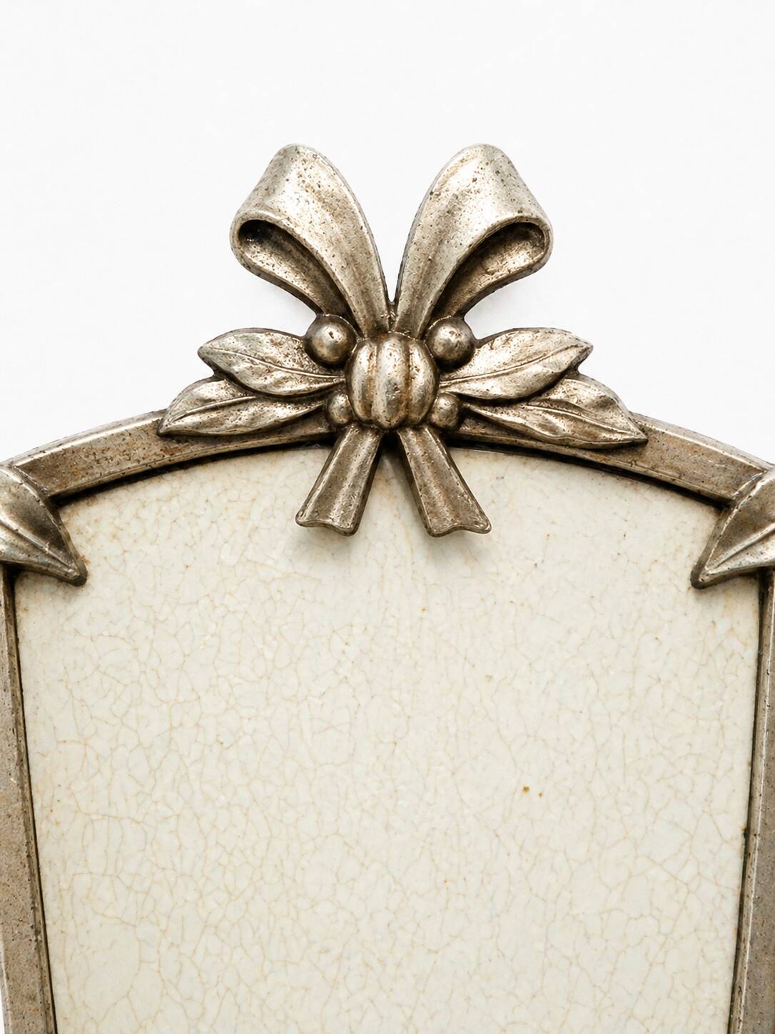 Table or wall mirror in pewter by Svenskt Tenn, Swedish Grace style 1920s-1