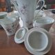 French porcelain coffee service