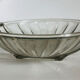 Art Deco pressed moulded glass bowl made in France