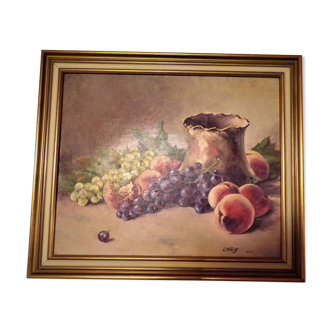 Still life on canvas