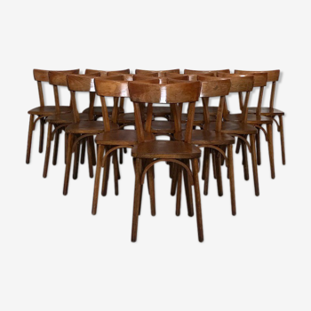 Lot de 16 chaises bistrot