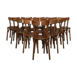 Lot of 16 bistro chairs