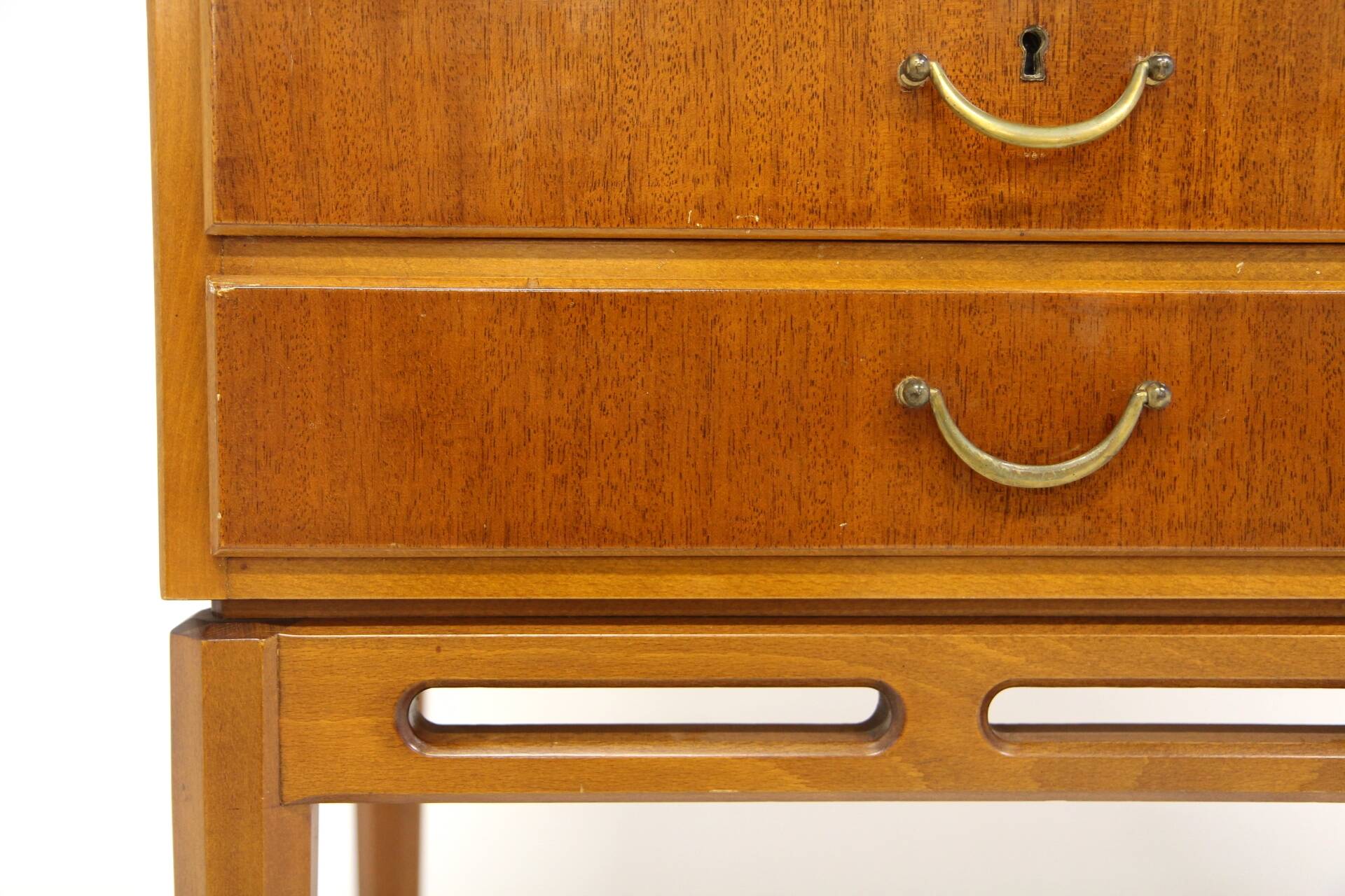 Scandinavian mahogany dresser, Swedish modern, Sweden, 1940