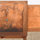 Bureau plat de style Louis XVI