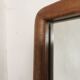 Scandinavian mahogany mirror