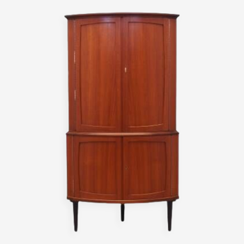 Mahogany corner cabinet, Danish design, 1970s, production: Denmark