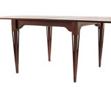 Extendable dinning table from fratelli proserpio, mid-century italy