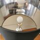 Vintage metal ball lamp from the 80s
