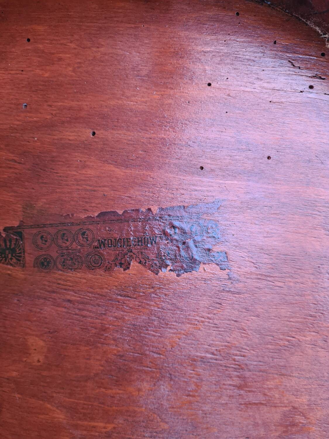 Wojciechow vintage bistro armchair