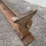 Antique oak bench
