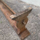 Antique oak bench