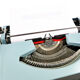 Machine à écrire brother bleue aqua vintage