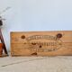 Old wooden box