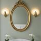 Murano Glass Shell Shaped Sconces Set of 2