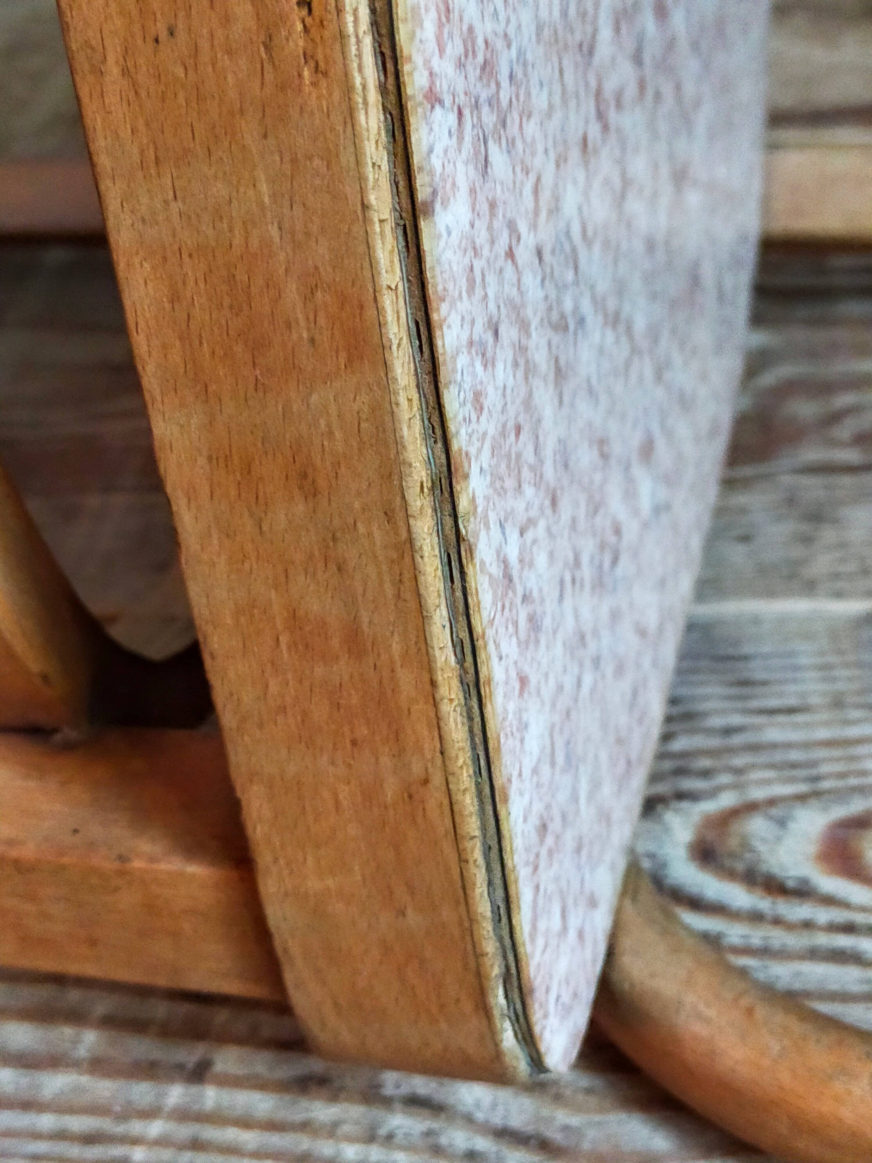 Children's armchair in old bent wood