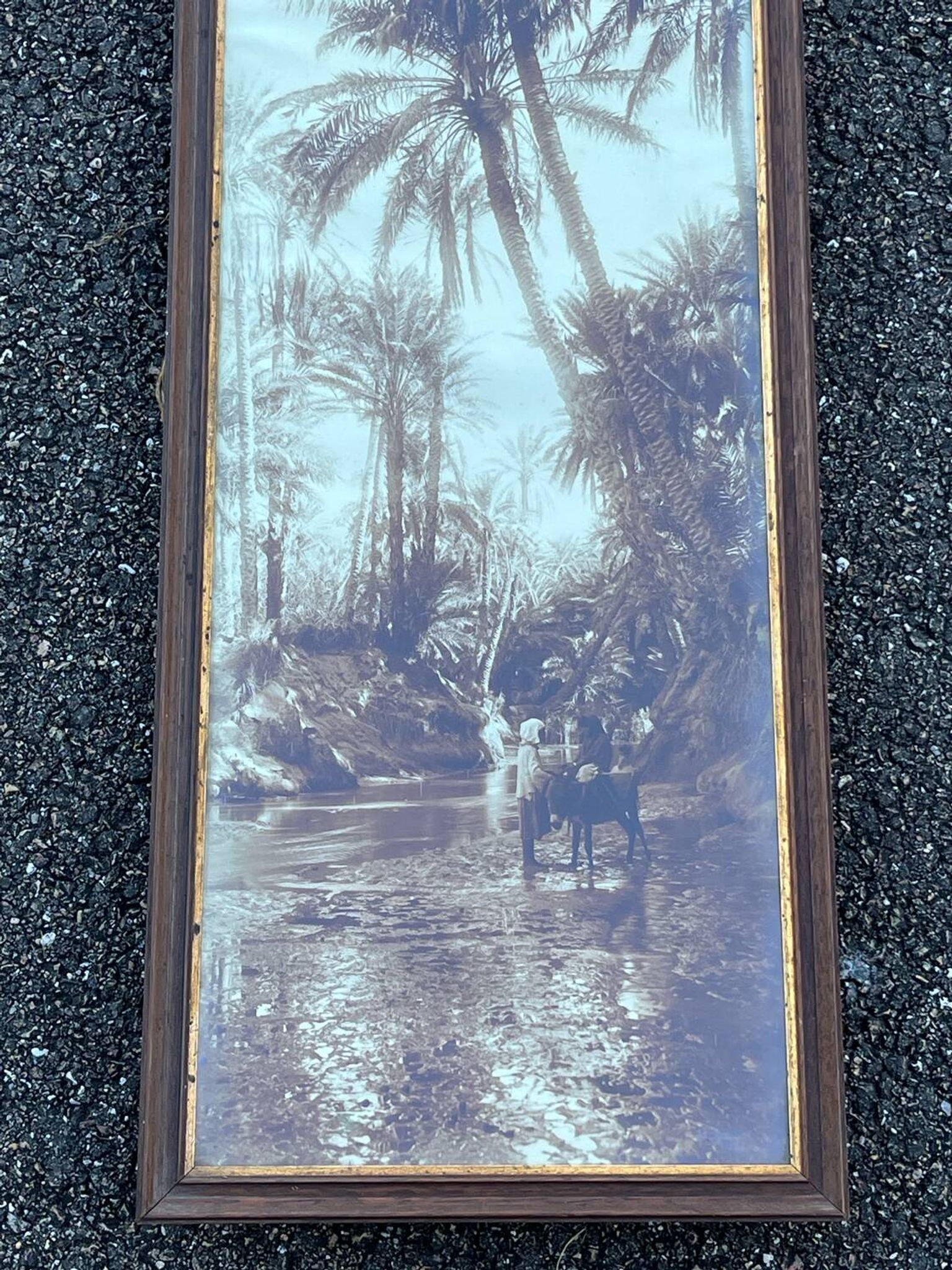 Ancienne photographie 1920 signée Alexandre Bourgault orientaliste