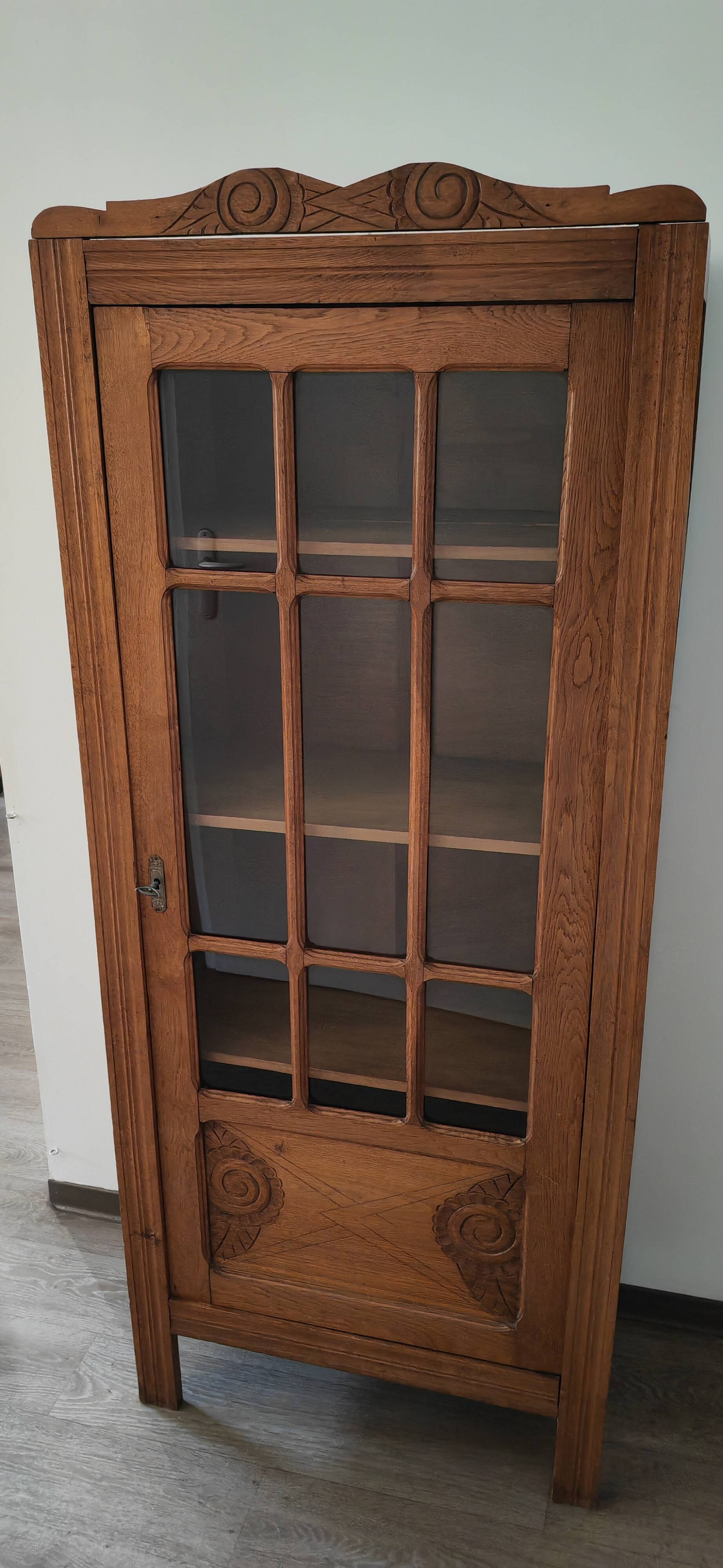 Parisian glass cabinet