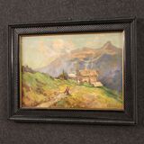 Signed landscape from the 1950s
