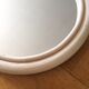 Rabbit mirror in rotin 29x46cm