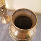 Pair of large art deco bronze vases - 33 cm - circa 1925