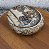 Ceramic Candy Jar, Vintage Japanese, Satsuma