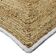 Tapis en jute 120x170 cm contour blanc