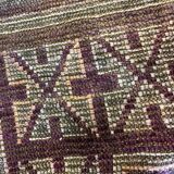 Vintage XL Moroccan wool rug