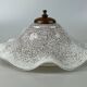 60s 70s Lamp Fixture Ceiling Lamp Flush Mount Doria Glass Space Age