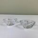 Bayel crystal salt cellars