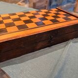 Old checkers game box