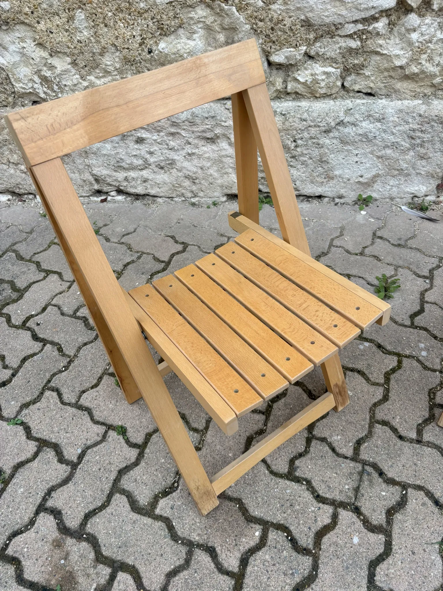 Vintage folding chairs Trieste – Aldo Jacober 1960